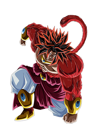 Broly Super Saiyan 4 ultra puissance max - Limites brisées