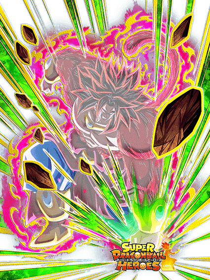 Broly Super Saiyan 4 ultra puissance max - Limites brisées