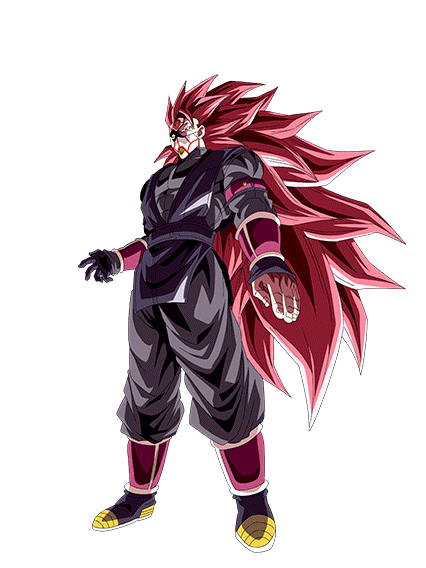 Saiyan au masque écarlate (Super Saiyan Rosé 3)