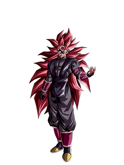 Saiyan au masque écarlate (Super Saiyan Rosé 3)