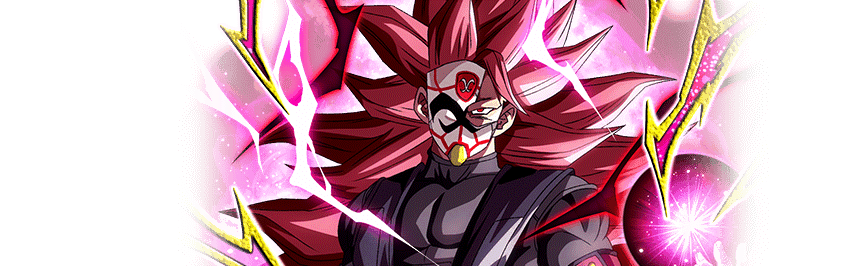 Saiyan au masque écarlate (Super Saiyan Rosé 3)