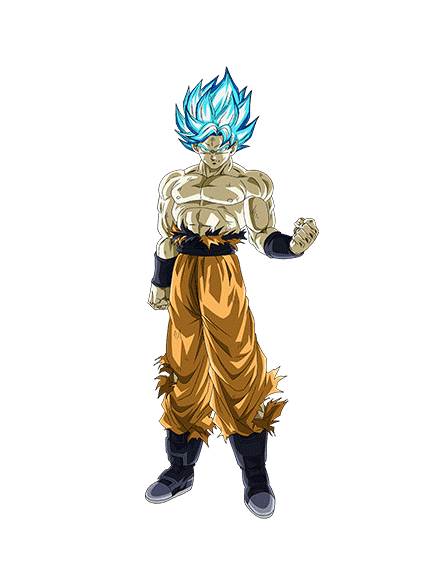 Son Goku Super Saiyan divin SS (Énergie de l'arbre universel)