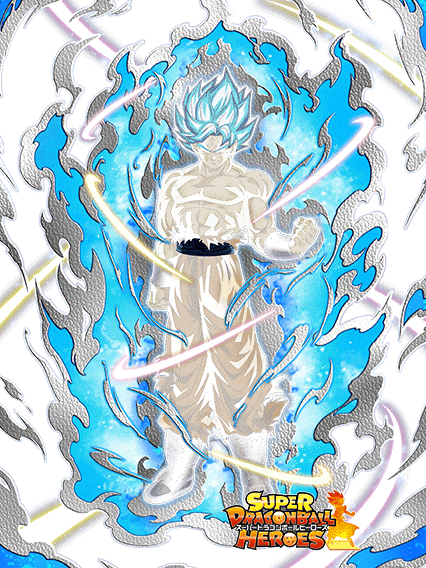 Son Goku Super Saiyan divin SS (Énergie de l'arbre universel)