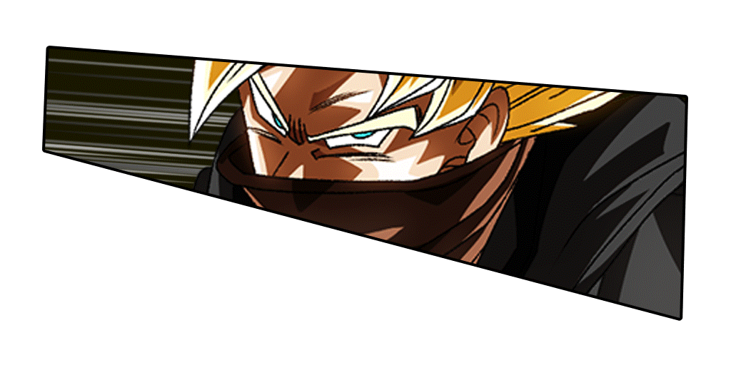 Combattant vêtu de noir (Super Saiyan)
(renforcé par les boules de cristal sombres)