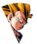 Son Goku Super Saiyan 3 (GT) (gorille doré)
