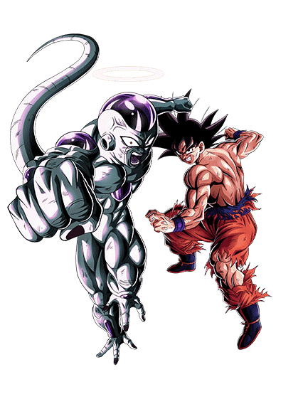 Freezer (forme finale) (ange) + Son Goku