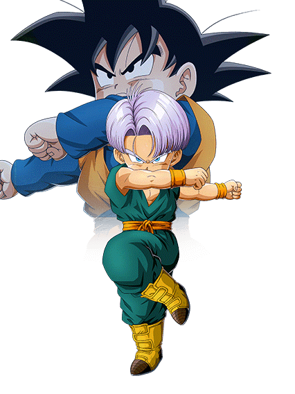 Trunks (petit) + Son Goten (petit)