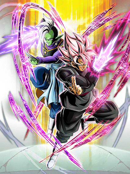 Goku Black (Super Saiyan Rosé) + Zamasu