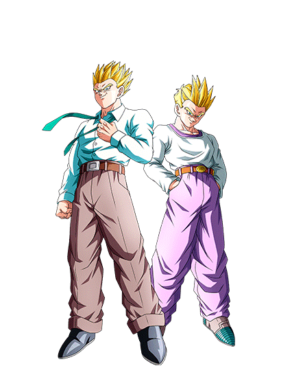 Son Gohan SS possédé (GT) & Son Goten SS possédé (GT)