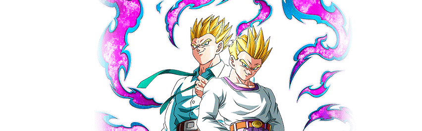 Son Gohan SS possédé (GT) & Son Goten SS possédé (GT)