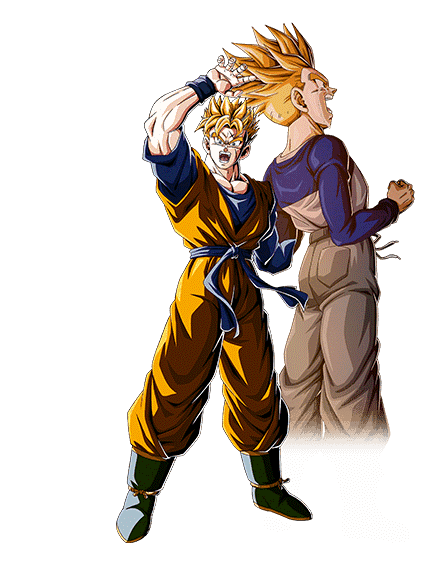 Son Gohan Super Saiyan (futur)/
Trunks Super Saiyan (enfant) (futur)