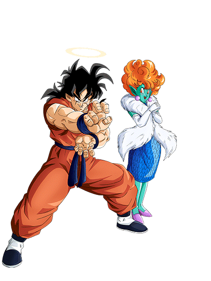 Yamcha (ange) & Princesse Hébi