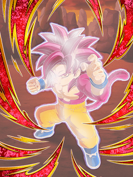 Son Goku Super Saiyan 4 (Mini) (DAIMA)