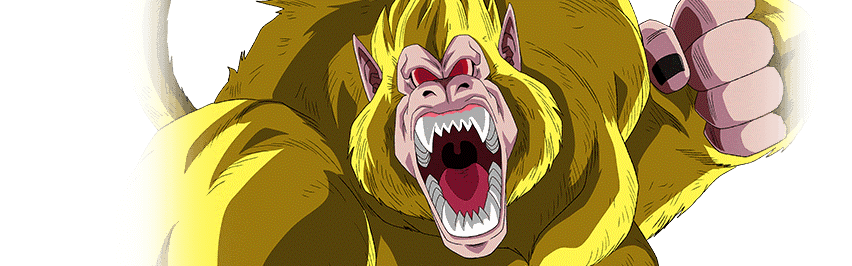 Son Goku Super Saiyan 3 (GT) (gorille doré)