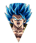 Gogeta Super Saiyan divin SS