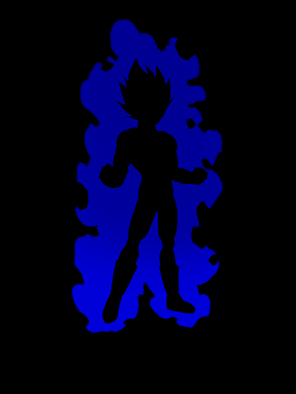 Vegeta Super Saiyan divin