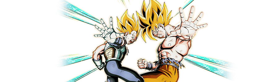Son Goku Super Saiyan & Vegeta Super Saiyan