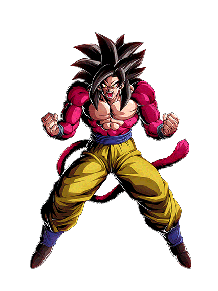 Son Goku Super Saiyan 4 ultra puissance max