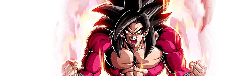 Son Goku Super Saiyan 4 ultra puissance max
