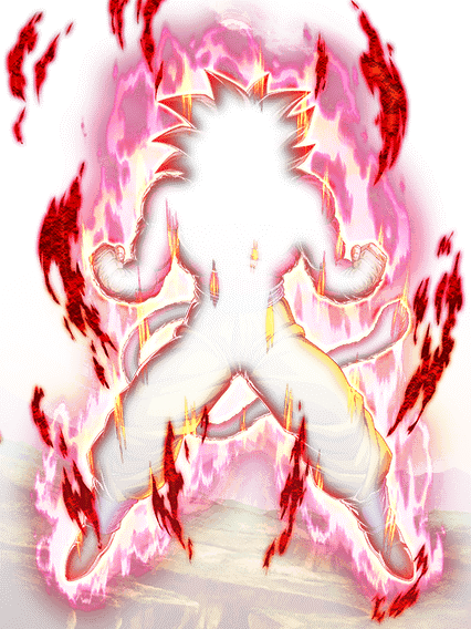 Son Goku Super Saiyan 4 ultra puissance max
