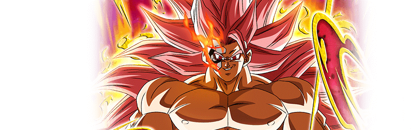 Saiyan au masque écarlate (Super Saiyan Rosé puissance max)