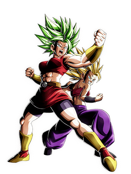 Kale Super Saiyan 2 + Caulifla Super Saiyan 2