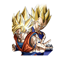 Son Goku Super Saiyan & Vegeta Super Saiyan