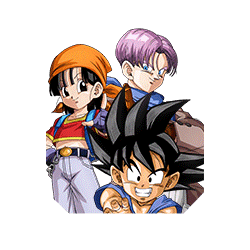 Son Goku (GT) & Pan (GT) & Trunks (GT)