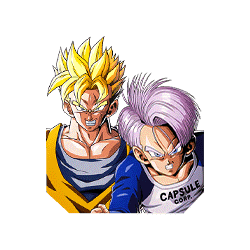 Son Gohan Super Saiyan (futur) & Trunks (enfant) (futur)/
Son Gohan Super Saiyan (futur)