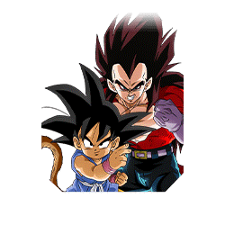 Son Goku (GT) & Vegeta Super Saiyan 4