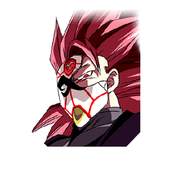 Saiyan au masque écarlate (Super Saiyan Rosé 3)