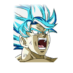 Son Goku Super Saiyan divin SS (Énergie de l'arbre universel)