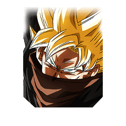 Combattant vêtu de noir (Super Saiyan) 
(renforcé par les boules de cristal sombres)