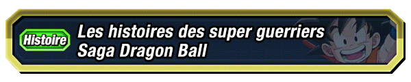 Les histoires des super guerriers Saga Dragon Ball