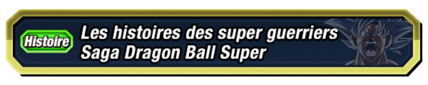 Les histoires des super guerriers Saga Dragon Ball Super
