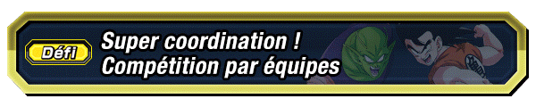 Super coordination ! Compétition par équipes