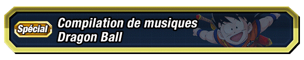 Compilation de musiques Dragon Ball