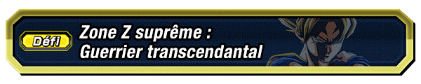 Zone Z suprême : Guerrier transcendantal
