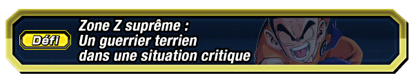 Zone Z suprême : Un guerrier terrien dans une situation critique
