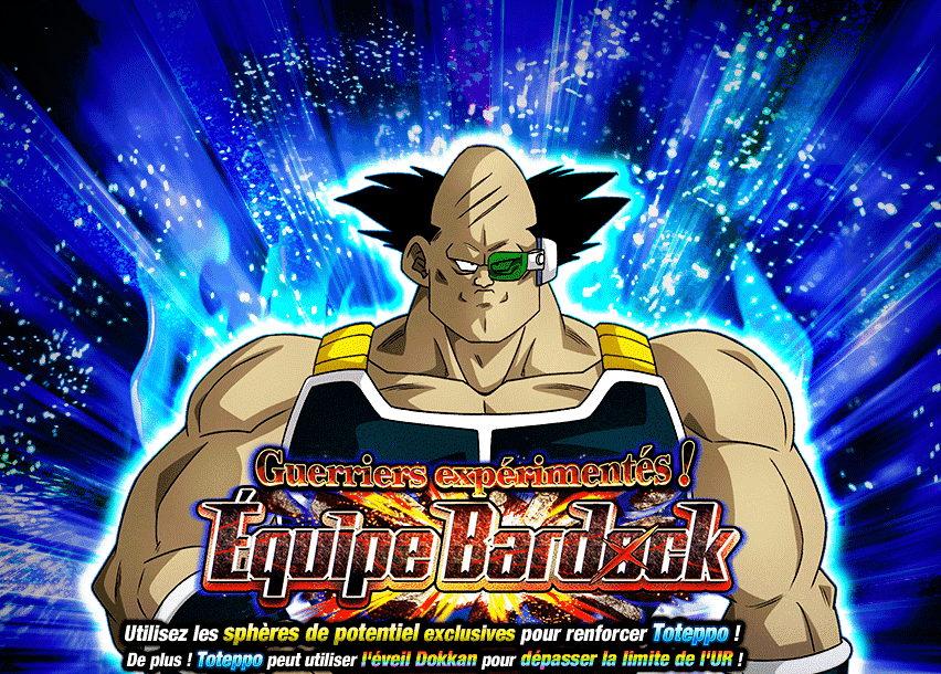 Guerriers expérimentés ! Équipe Bardock