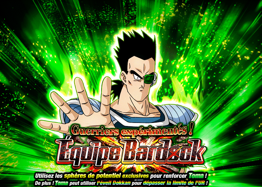 Guerriers expérimentés ! Équipe Bardock