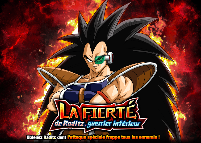 La fierté de Raditz, guerrier inférieur