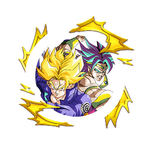 Trunks Super Saiyan (jeune) & Broly Super Saiyan