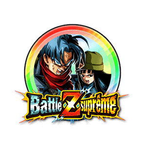 Trunks (jeune) (futur) & Mai (futur) (arc-en-ciel)