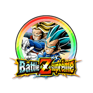 Vegeta Super Saiyan divin SS & Trunks Super Saiyan (futur) (arc-en-ciel)