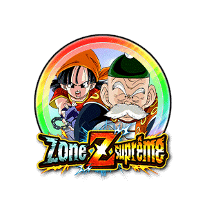 Son Gohan (grand-père) & Pan (GT) (arc-en-ciel)