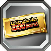 Ticket de célébration