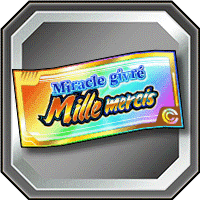 Ticket Miracle givré - Mille mercis