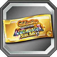 Ticket Célébration Invocation légendaire sublime 1